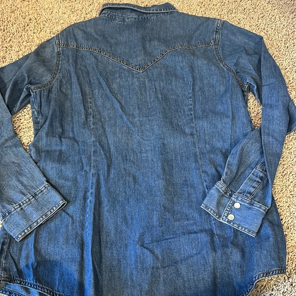 Wrangler Retro pearl snap Long Sleeve Shirt - Picture 6 of 6